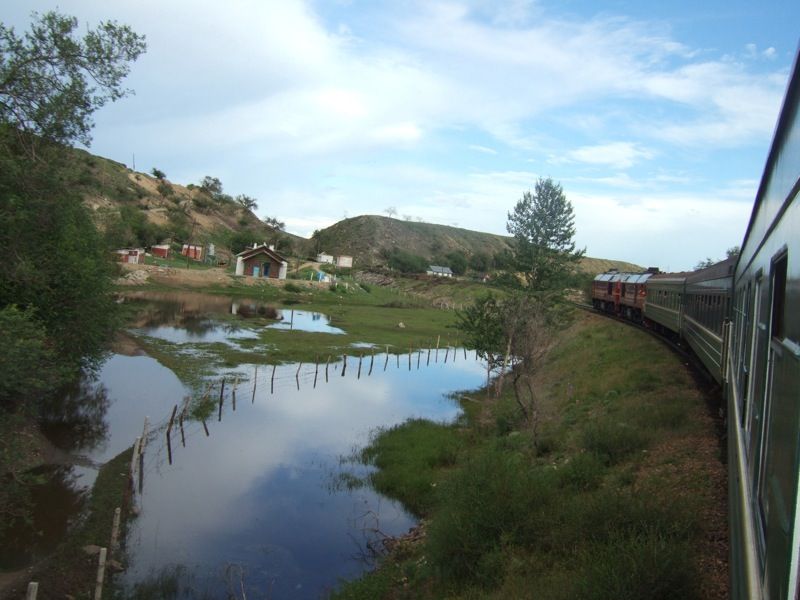 The Trans-Siberian Railway!