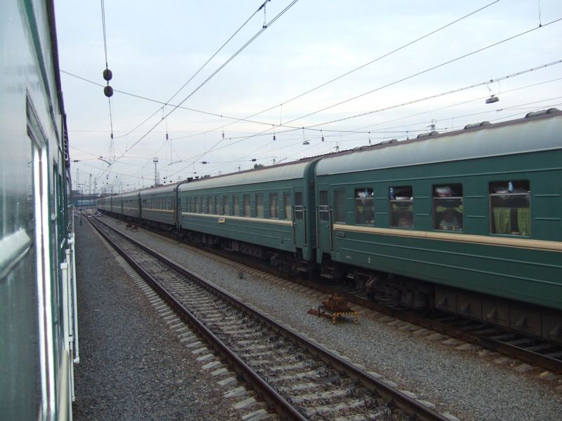 The Trans-Siberian Railway!